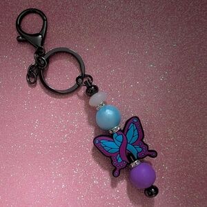 Handcrafted Suicidal Awareness Butterfly Keychain